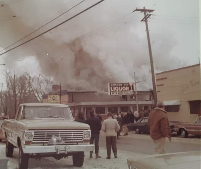 Lee Theatre - Photo Of Fire From Jacob Donner (newer photo)